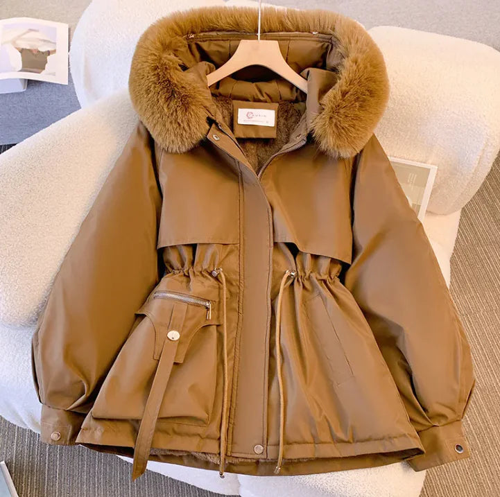 Plus Size Korean Winter Coat – Warm, Stylish &amp; Flattering