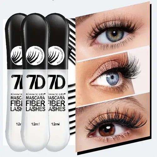 Black 7D Waterproof Mascara – Long-Lasting &amp; Smudge-Proof