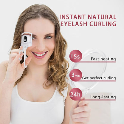 Electric Eyelash Curler - Heated Long-Lasting Curl