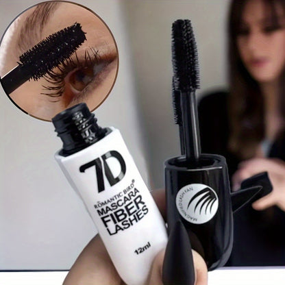 Black 7D Waterproof Mascara – Long-Lasting &amp; Smudge-Proof