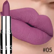 Velvet Matte 8-Shade Lipsticks - Long-Lasting Set