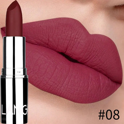 Velvet Matte 8-Shade Lipsticks - Long-Lasting Set