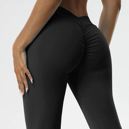 V-Waist Fitness Yoga Pants – Tummy-Control &amp; Flattering Fit