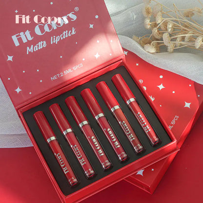 Matte Lip Perfection Set 6 Pcs - Complete Kit