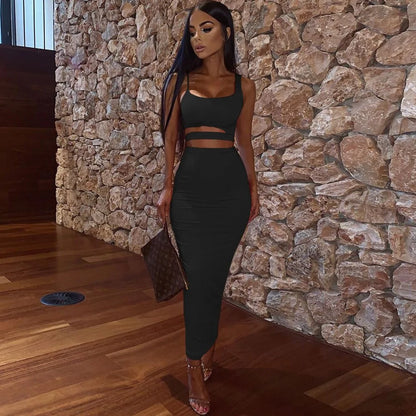 2-Piece Sexy Dress Set