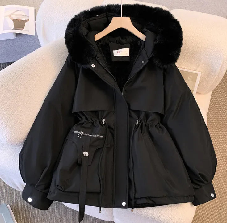 Plus Size Korean Winter Coat – Warm, Stylish &amp; Flattering
