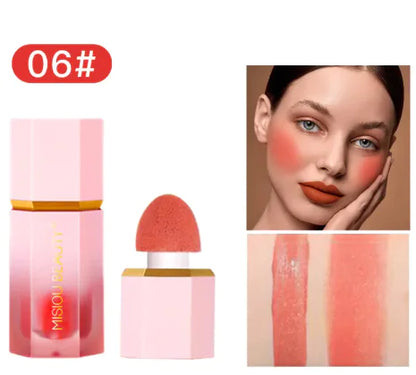 Natural Color Rosy Makeup – Subtle Radiant Glow