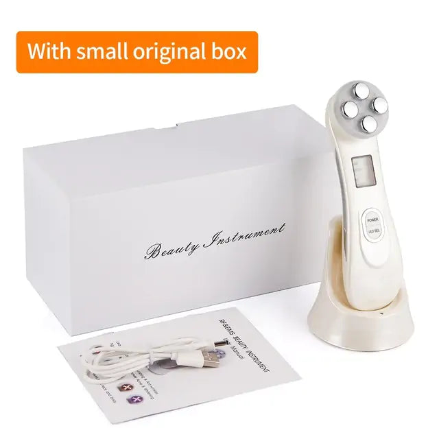 LED Light Therapy Facial Massager - Anti-Aging