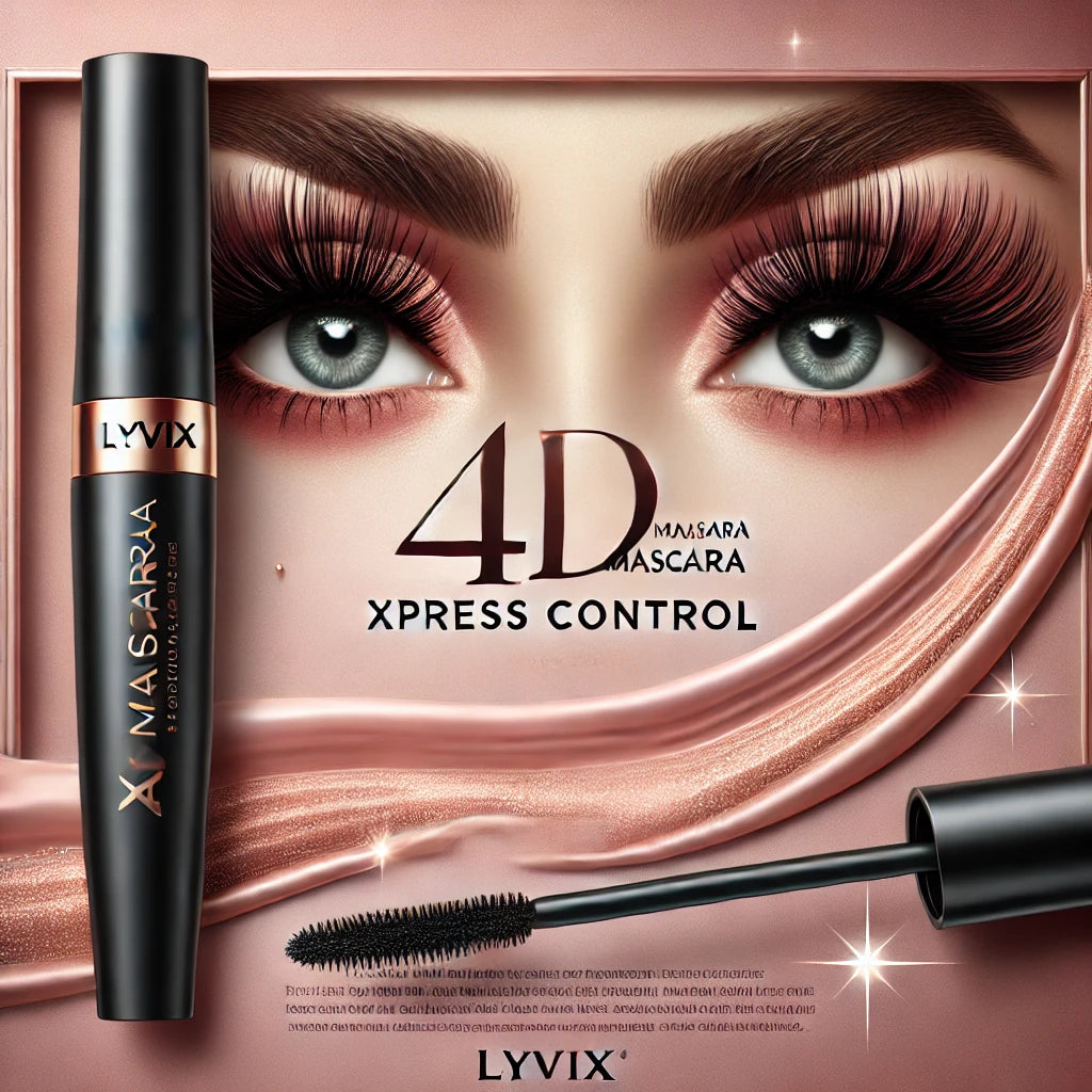 4D Silk Fiber Mascara Waterproof Lengthening &amp; Volume