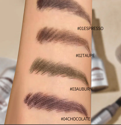 Long-Lasting Eyebrow Gel with Built-In Brus