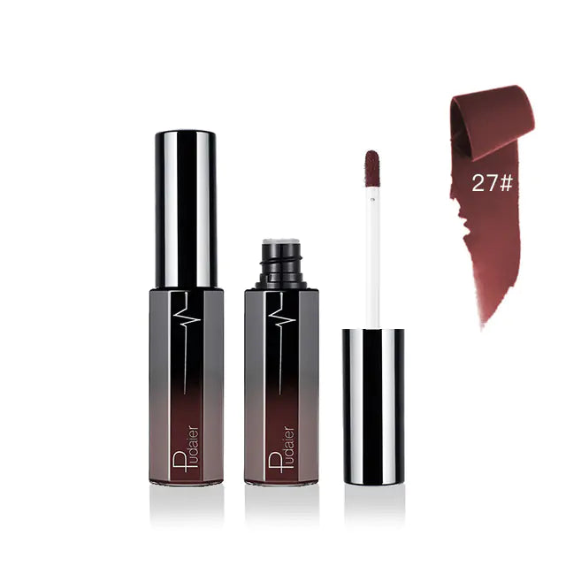 36-Color Matte Lipstick – Moisturizing &amp; Long-Wear