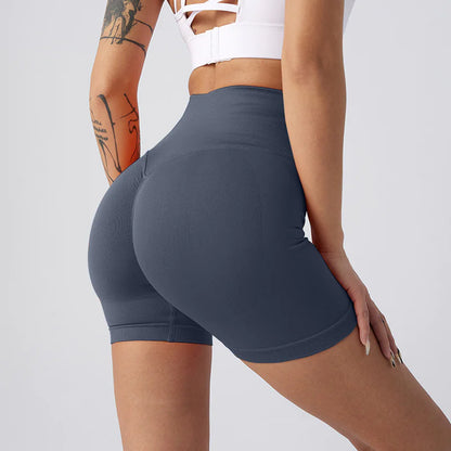 Women Yoga Shorts - High-Waisted Workout Activewear