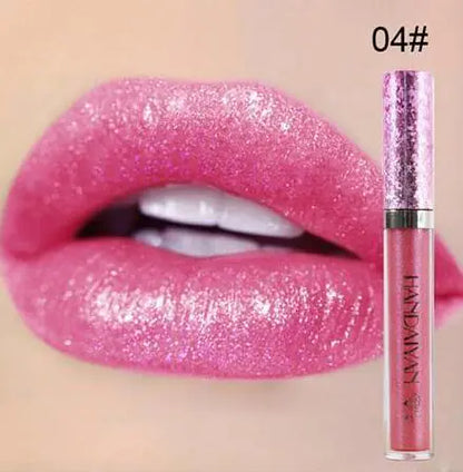 Glitter Liquid Lipstick - Shimmering and Long-lasting