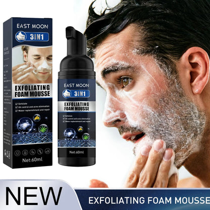 Men’s Exfoliating Acne &amp; Oil-Control Mousse