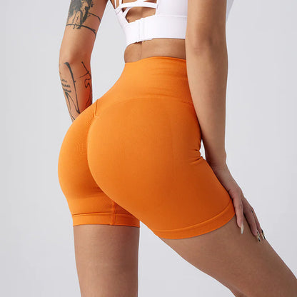 Women Yoga Shorts - High-Waisted Workout Activewear