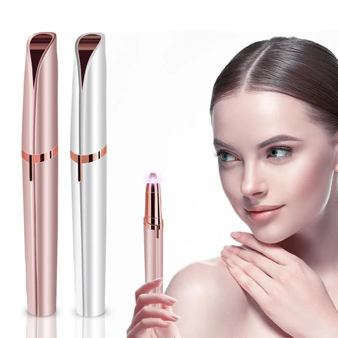 Painless Facial Hair Remover Electric Eyebrow Trimmer