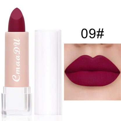 15-Color Matte Waterproof Lipstick Set