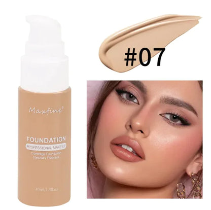 2 in 1 Foundation &amp; Concealer Full Coverage 12 Shades
