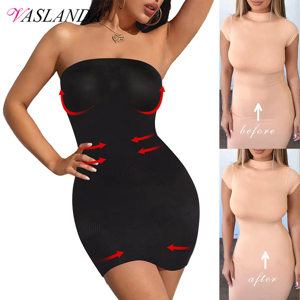 Sleek Tube Top Body Shaper - Slimming &amp; Sculpting