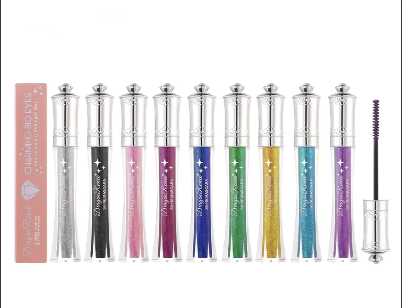 Waterproof Glitter Mascara – Sparkle That Lasts