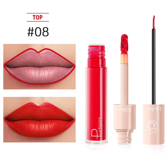 Dual Lipstick &amp; Gloss Set – Matte Finish Meets Shine