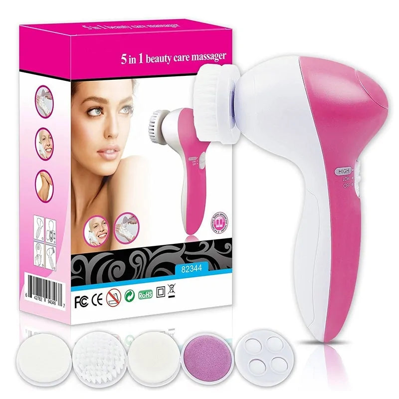 Silicone Face Cleansing Brush - Deep Clean &amp; Glow