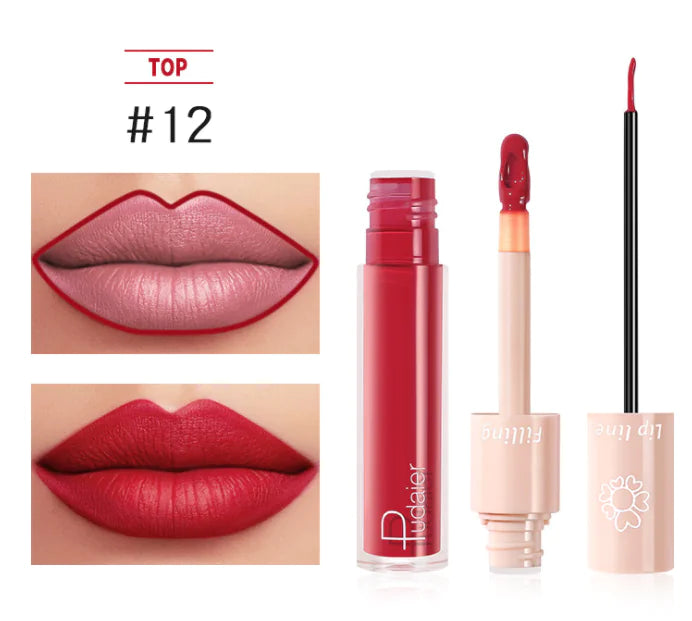 Dual Lipstick &amp; Gloss Set – Matte Finish Meets Shine