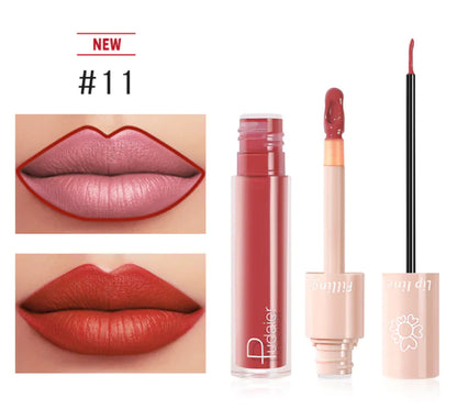 Dual Lipstick &amp; Gloss Set – Matte Finish Meets Shine