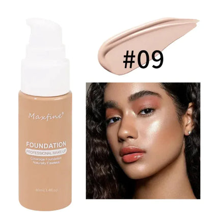 2 in 1 Foundation &amp; Concealer Full Coverage 12 Shades