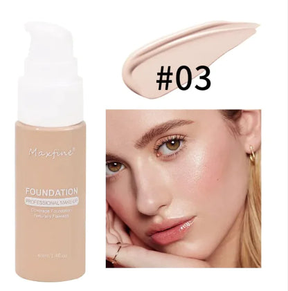 2 in 1 Foundation &amp; Concealer Full Coverage 12 Shades