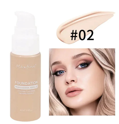 2 in 1 Foundation &amp; Concealer Full Coverage 12 Shades