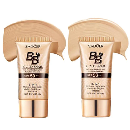 Gold Snail BB Cream SPF50+ – Moisturizing &amp; Long-Wear