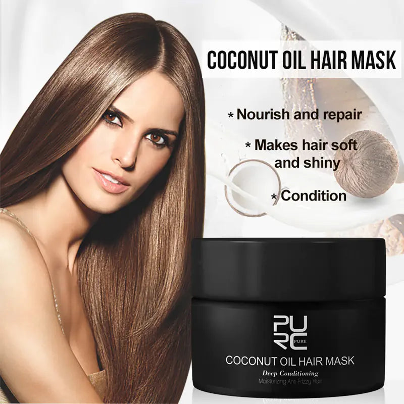 Anti-Shedding Smooth Hair Mask – Frizz Control &amp; Nourishment
