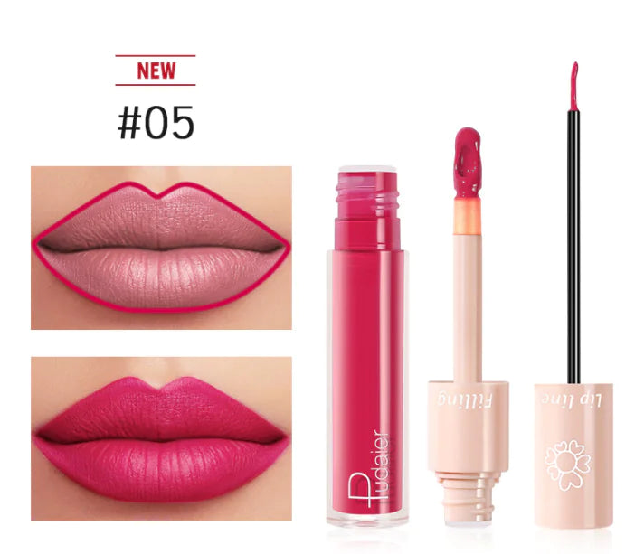 Dual Lipstick &amp; Gloss Set – Matte Finish Meets Shine