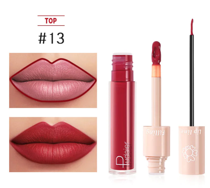 Dual Lipstick &amp; Gloss Set – Matte Finish Meets Shine
