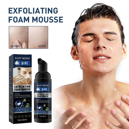 Men’s Exfoliating Acne &amp; Oil-Control Mousse