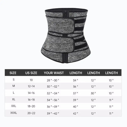 Waist Trainer Slimming Sheath - Body Sculpting Belt