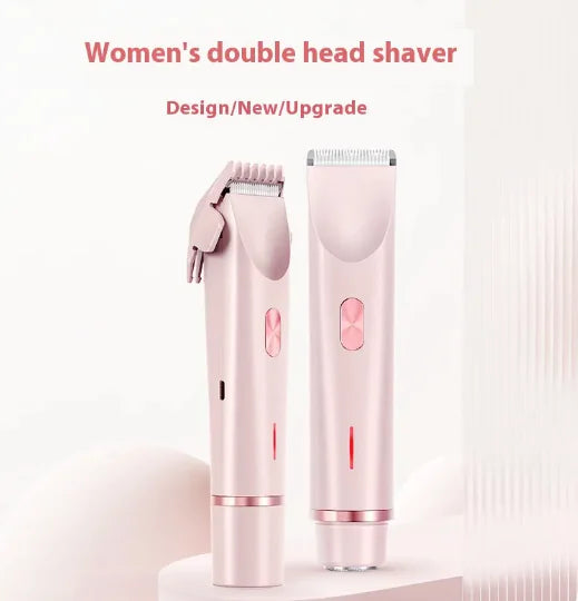 Hybrid Hair Trimmer &amp; Electric Razor - 2-in-1 Grooming