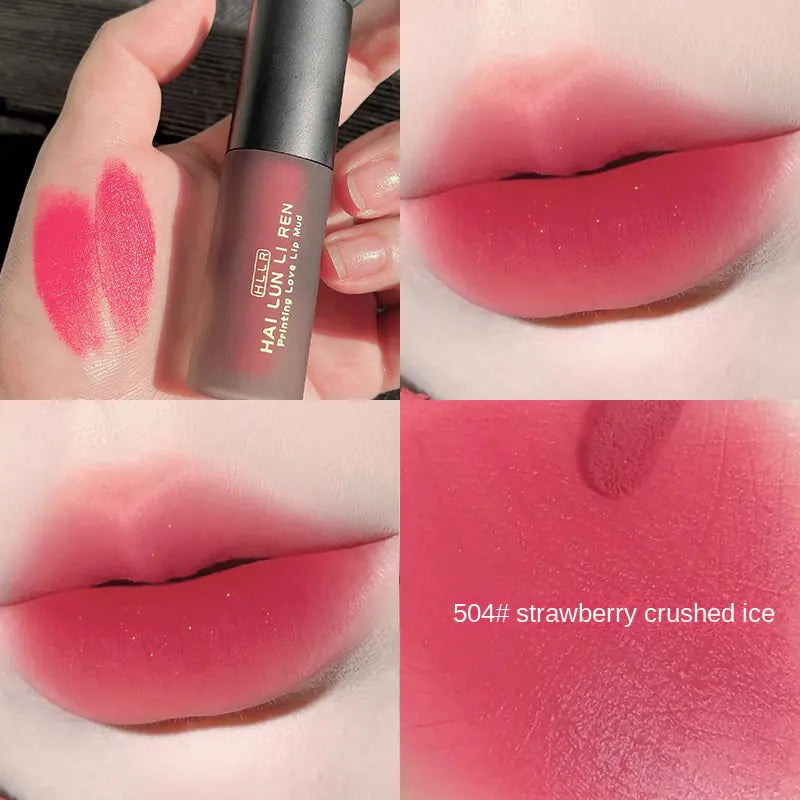 Waterproof Matte Lip Glaze - Long-Lasting Lipstick
