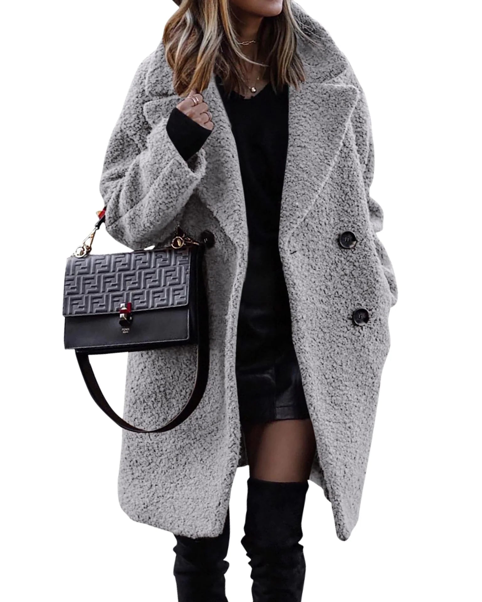 Velvet Elegance Winter Coat – Luxe Warm &amp; Chic Design