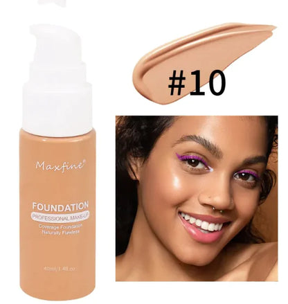 2 in 1 Foundation &amp; Concealer Full Coverage 12 Shades