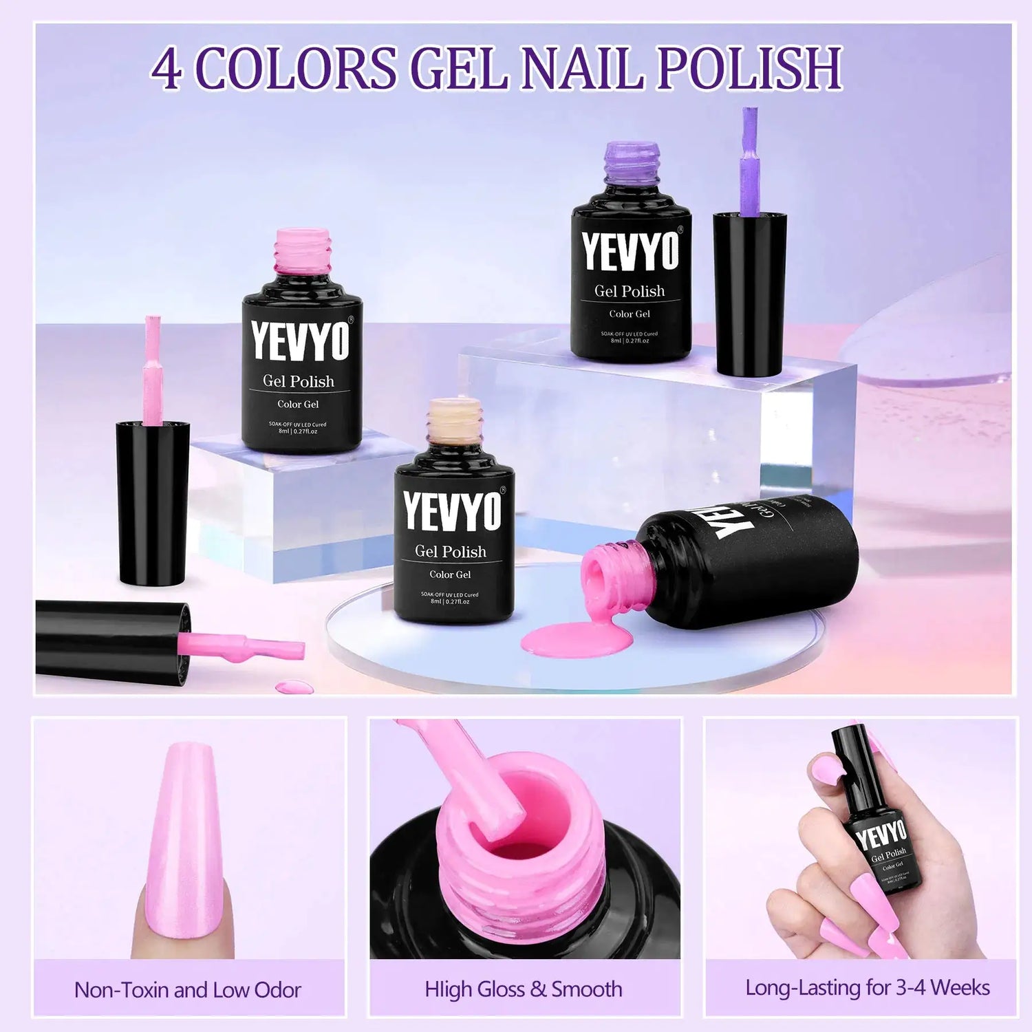Complete Acrylic Nail Kit with UV Light