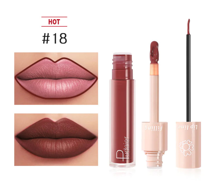 Dual Lipstick &amp; Gloss Set – Matte Finish Meets Shine