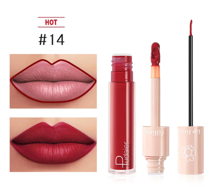 Dual Lipstick &amp; Gloss Set – Matte Finish Meets Shine