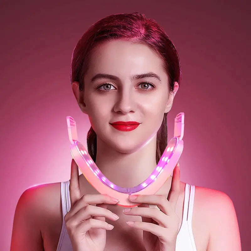 Skin Radiance Lifting Device with LED Therapy