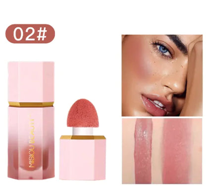 Natural Color Rosy Makeup – Subtle Radiant Glow