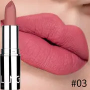 Velvet Matte 8-Shade Lipsticks - Long-Lasting Set