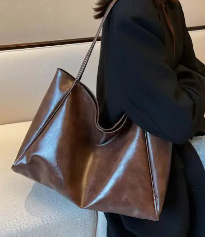 Premium Leather Shoulder Purse