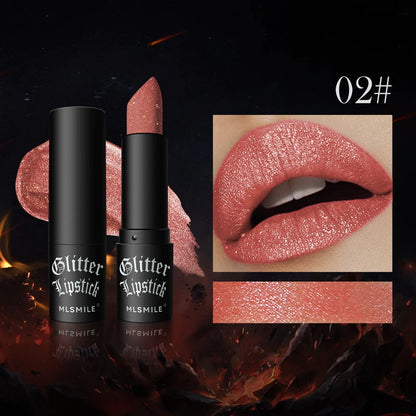 Glitter Lipstick – Metallic &amp; Hydrating