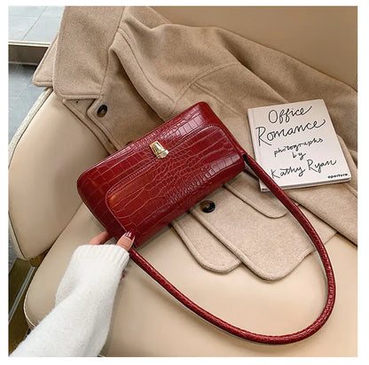Luxury Croc Handbag - Premium Crocodile Pattern